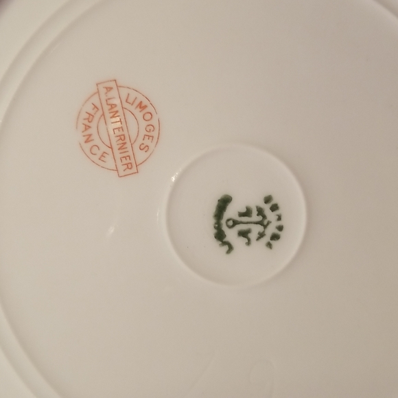 Antique Limoges A. Lanternier Plate - Picture 7 of 9